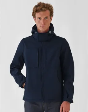 B&C Hooded 3 Layer Softshell Jacket JM950