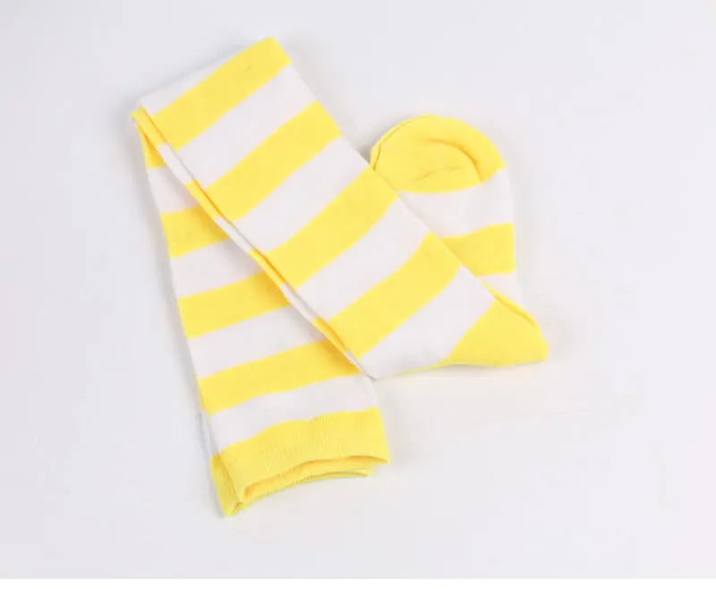 Candy stripes cosplay stockings