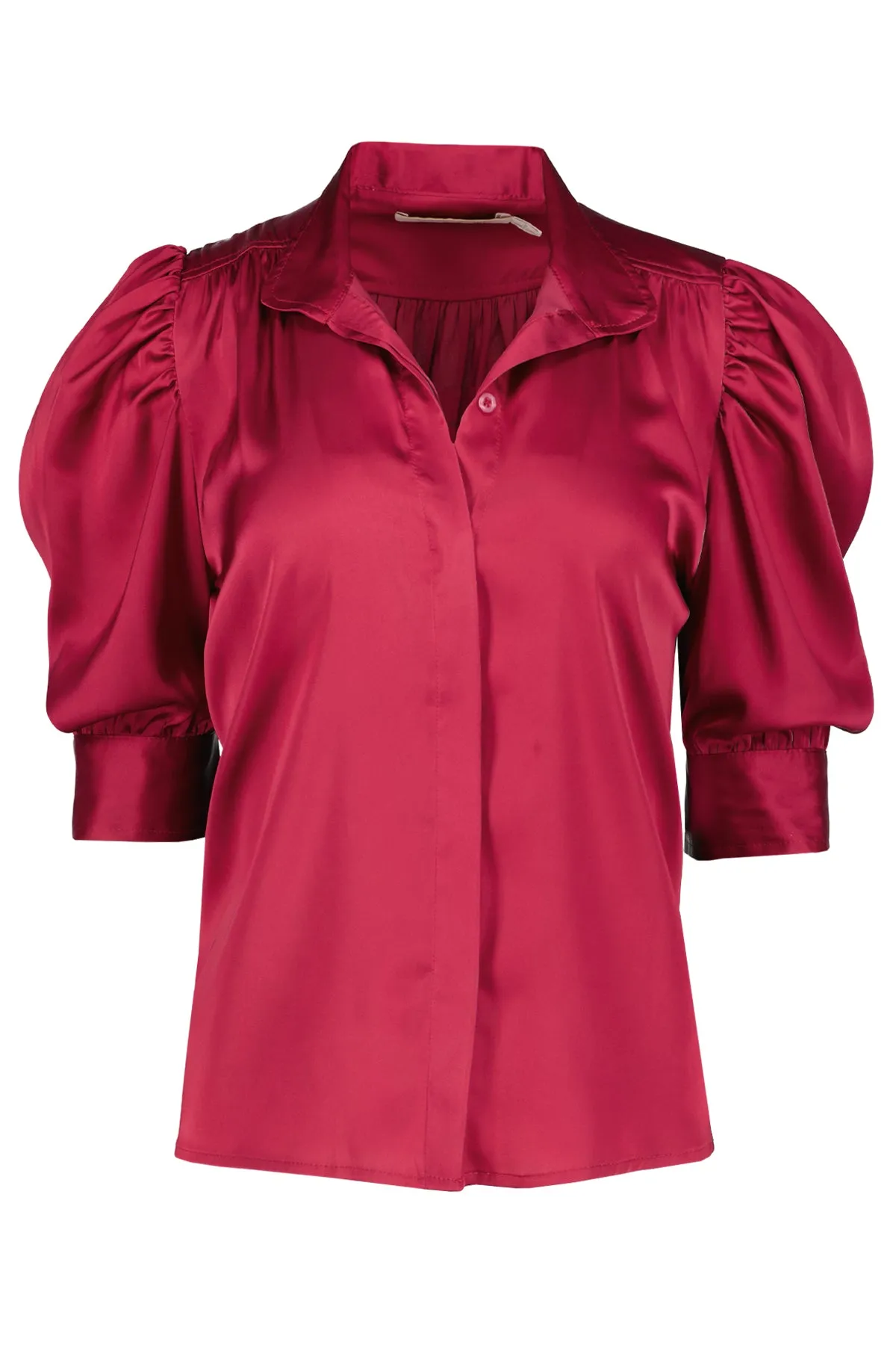 Cate Ruched Sleeve Top