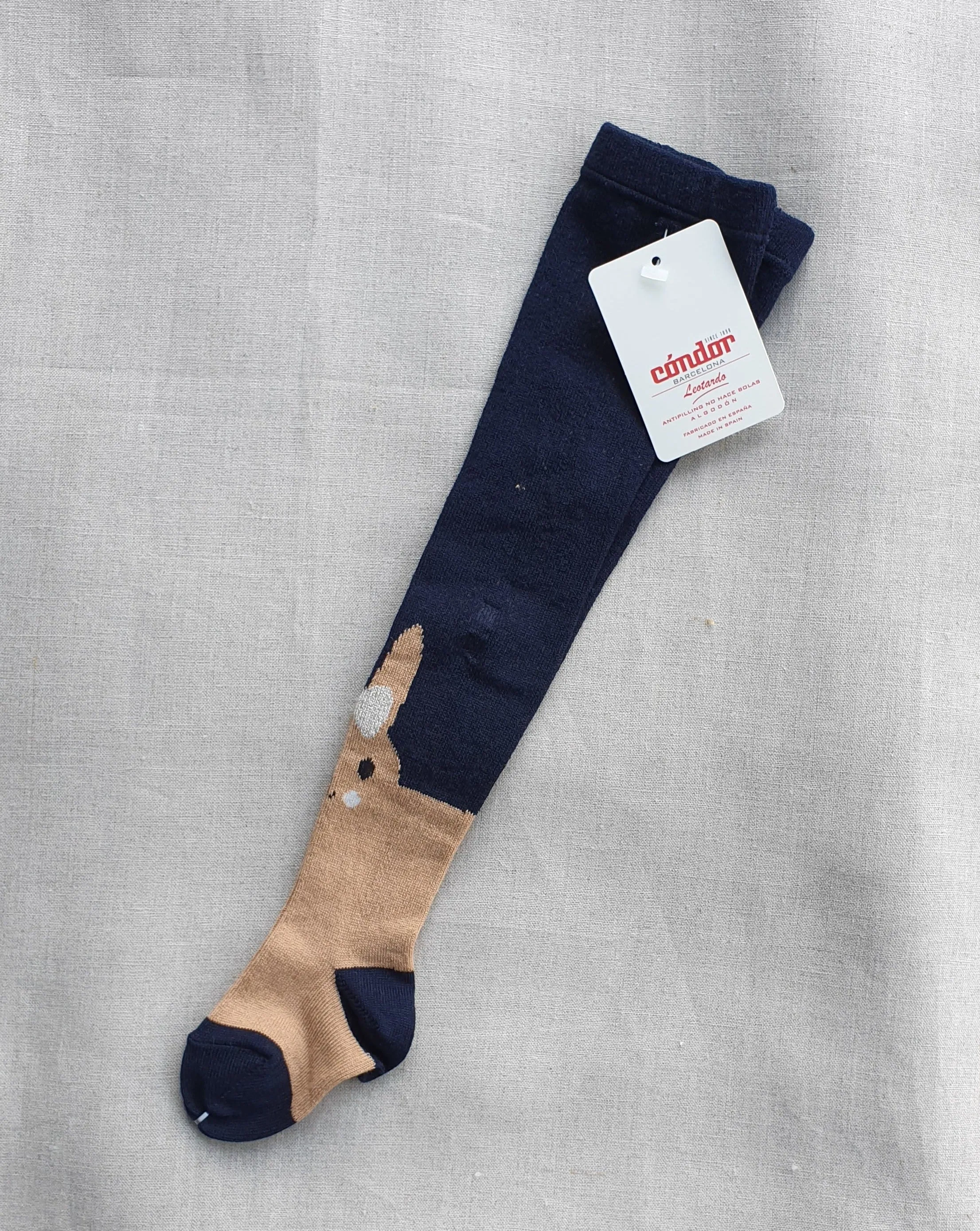 Condor Rabbit Tights (#480 Navy)