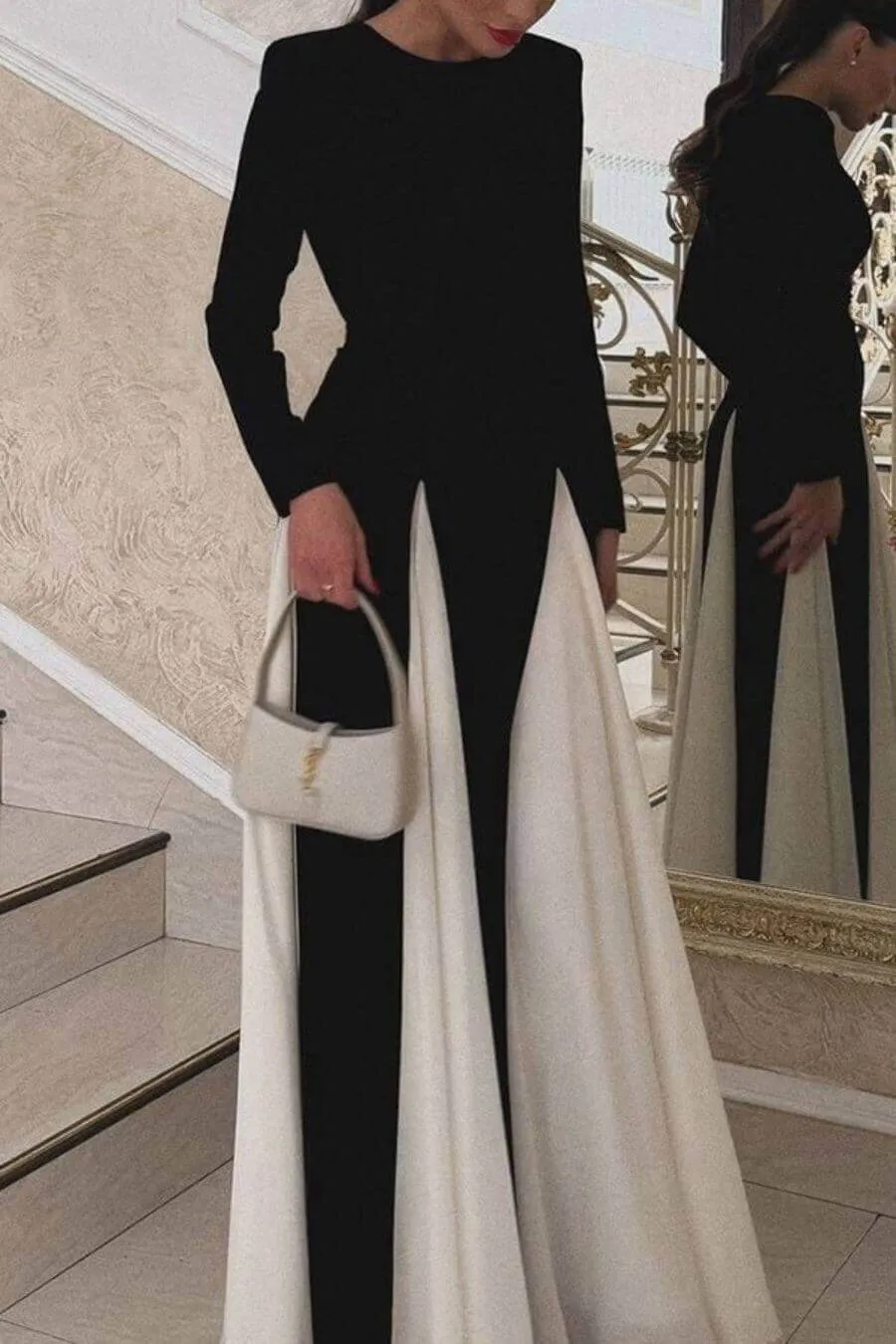 Desbo Statement Formal Maxi Dress