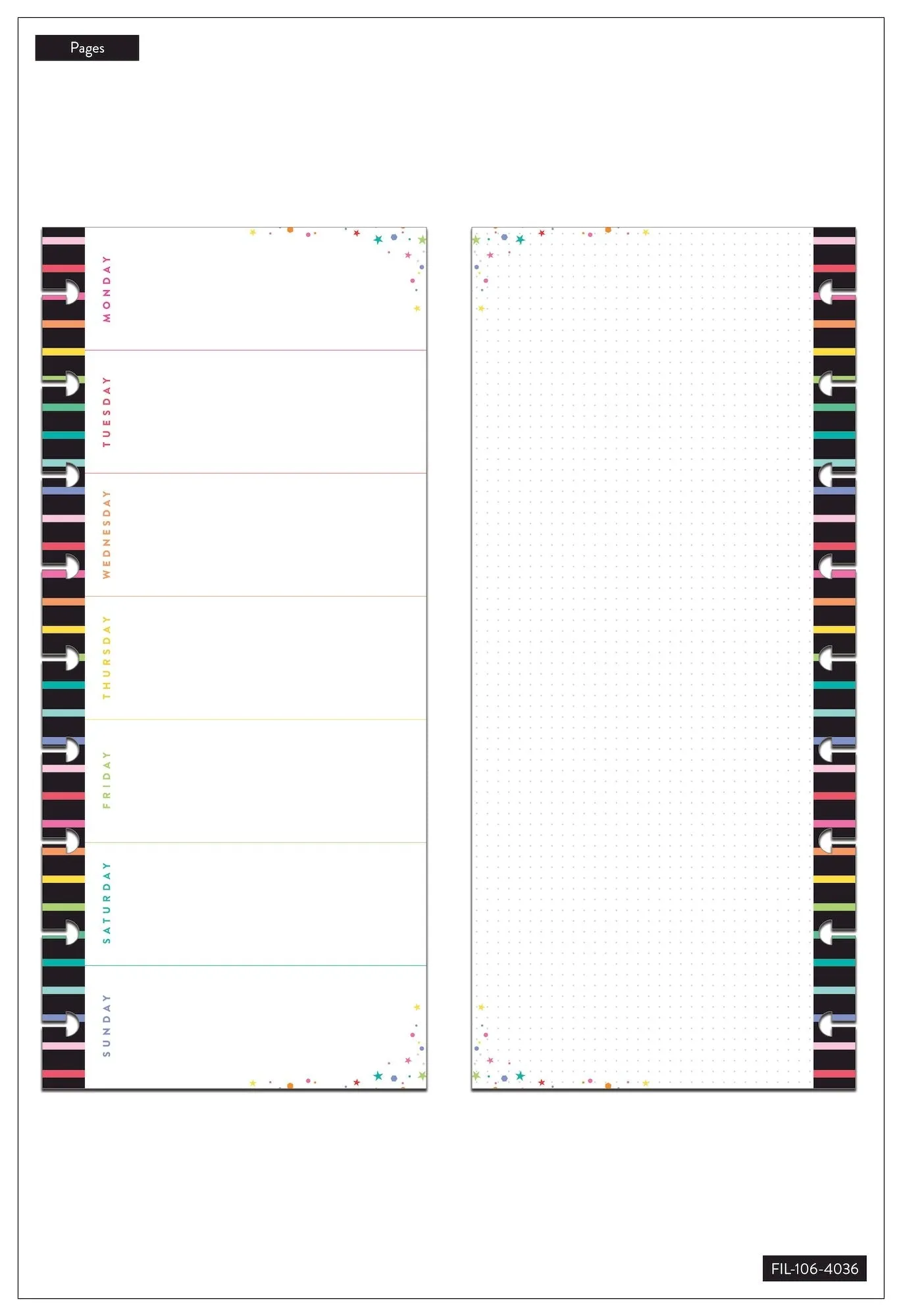 Everyday Fill Paper - Half Sheet - Classic