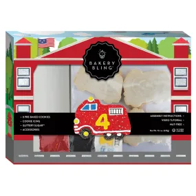 Firetruck Designer Cookie Kit
