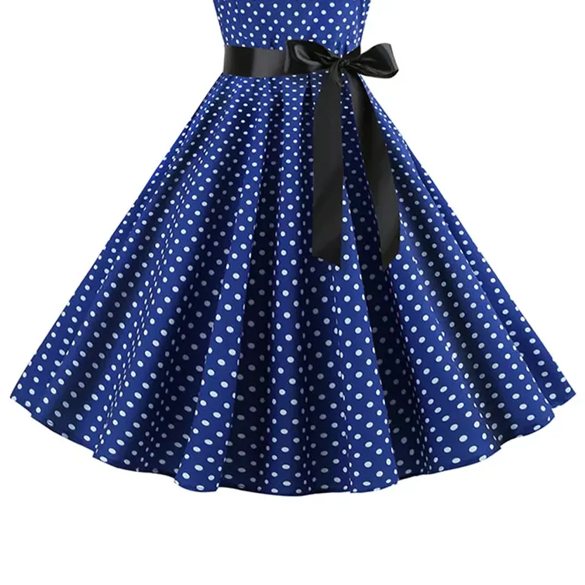 Funki Buys | Dresses | Women's Rockabilly Swing Halter Dress