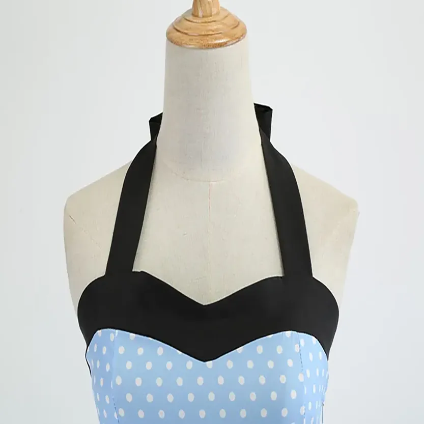Funki Buys | Dresses | Women's Rockabilly Swing Halter Dress