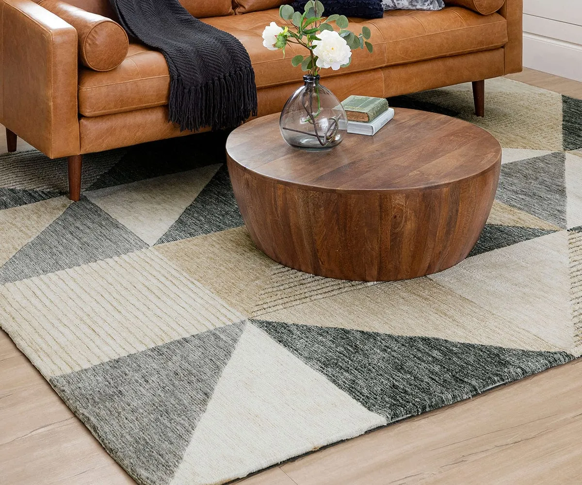 Karastan Bowen Oblique Rug - Tan