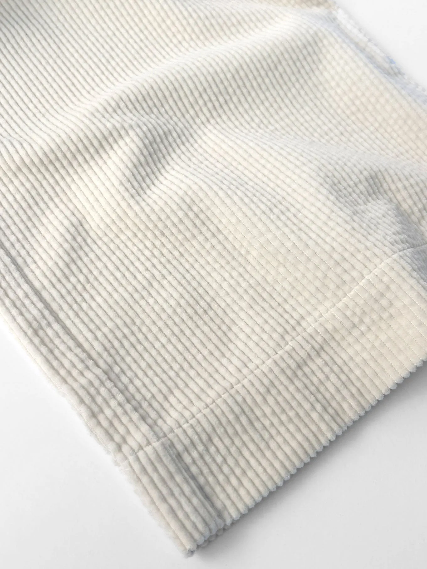 Lola Organic Cotton Corduroy Trouser Winter White