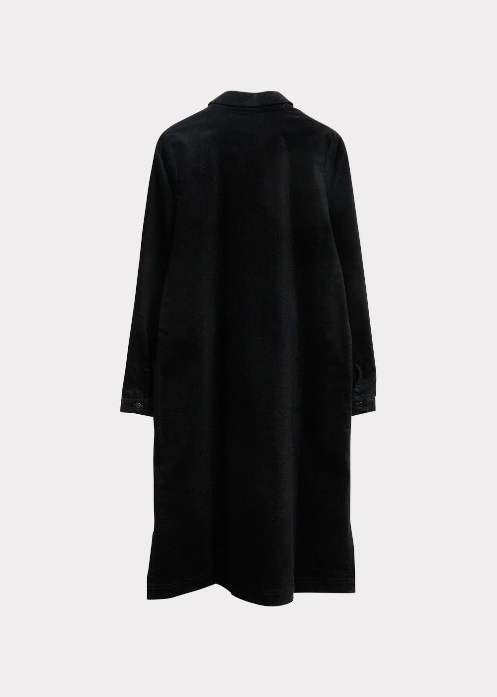 Papu Babycord Shirt Dress Black