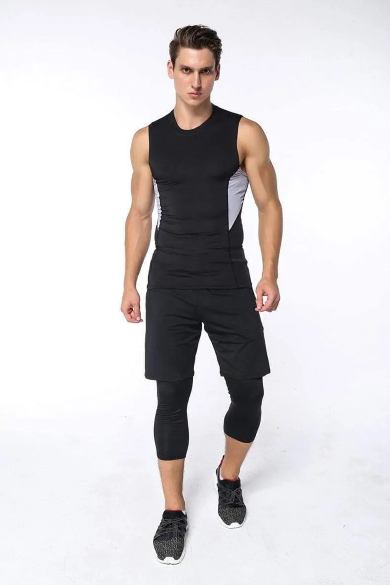 Pro Compression 3/4 Fitness Tights