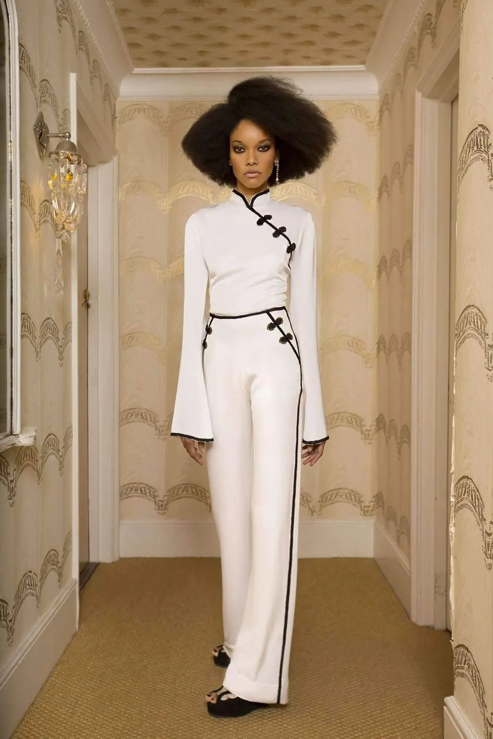 Sake Top White Satin