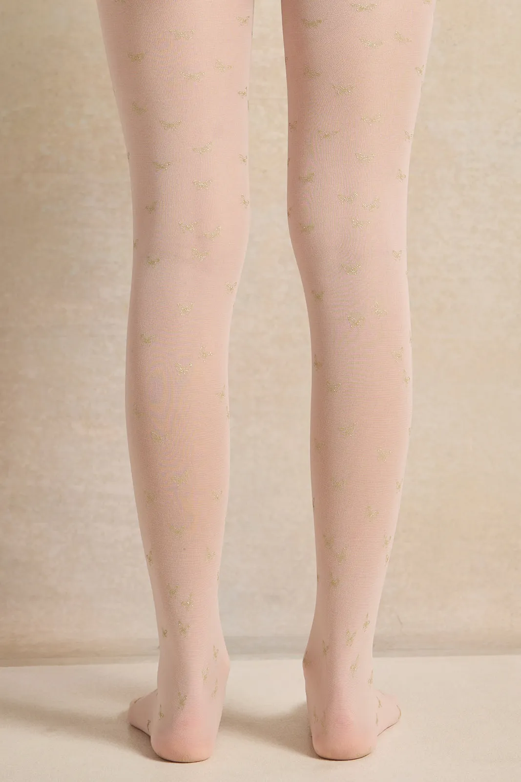 Senior Girls Pink Tights