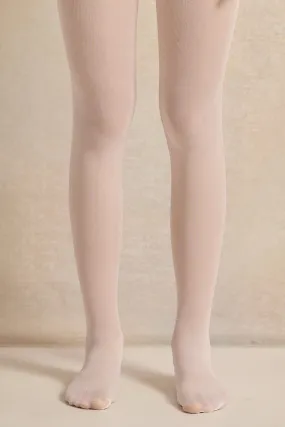 Senior Girls White Tights