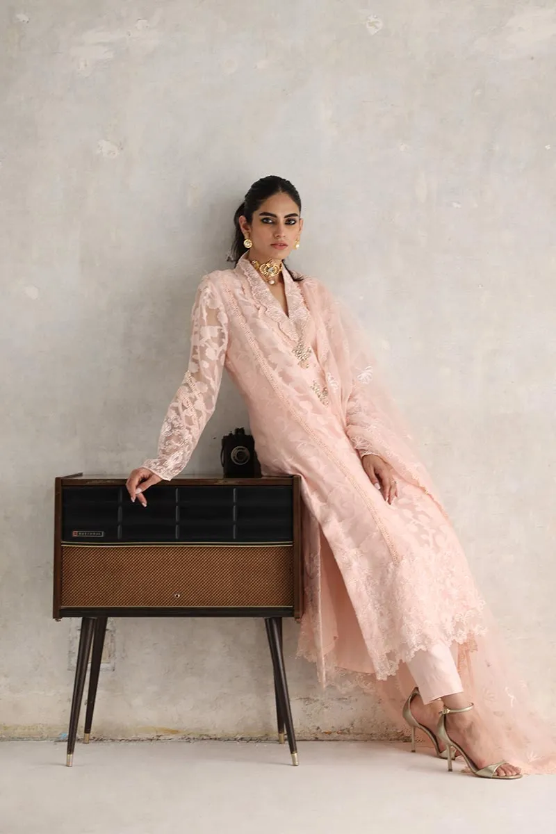 Shalwar Kameez Women in Blush Pink Shade 2021 #PF170