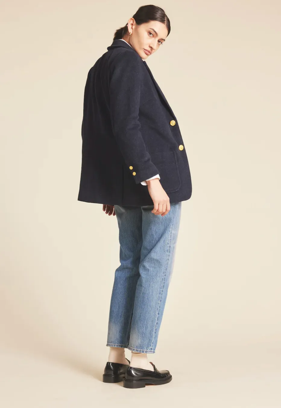SUTTON BLAZER IN NAVY