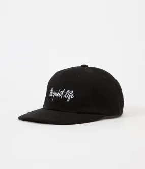 The Quiet Life Pen And Ink Polo Cap - Black