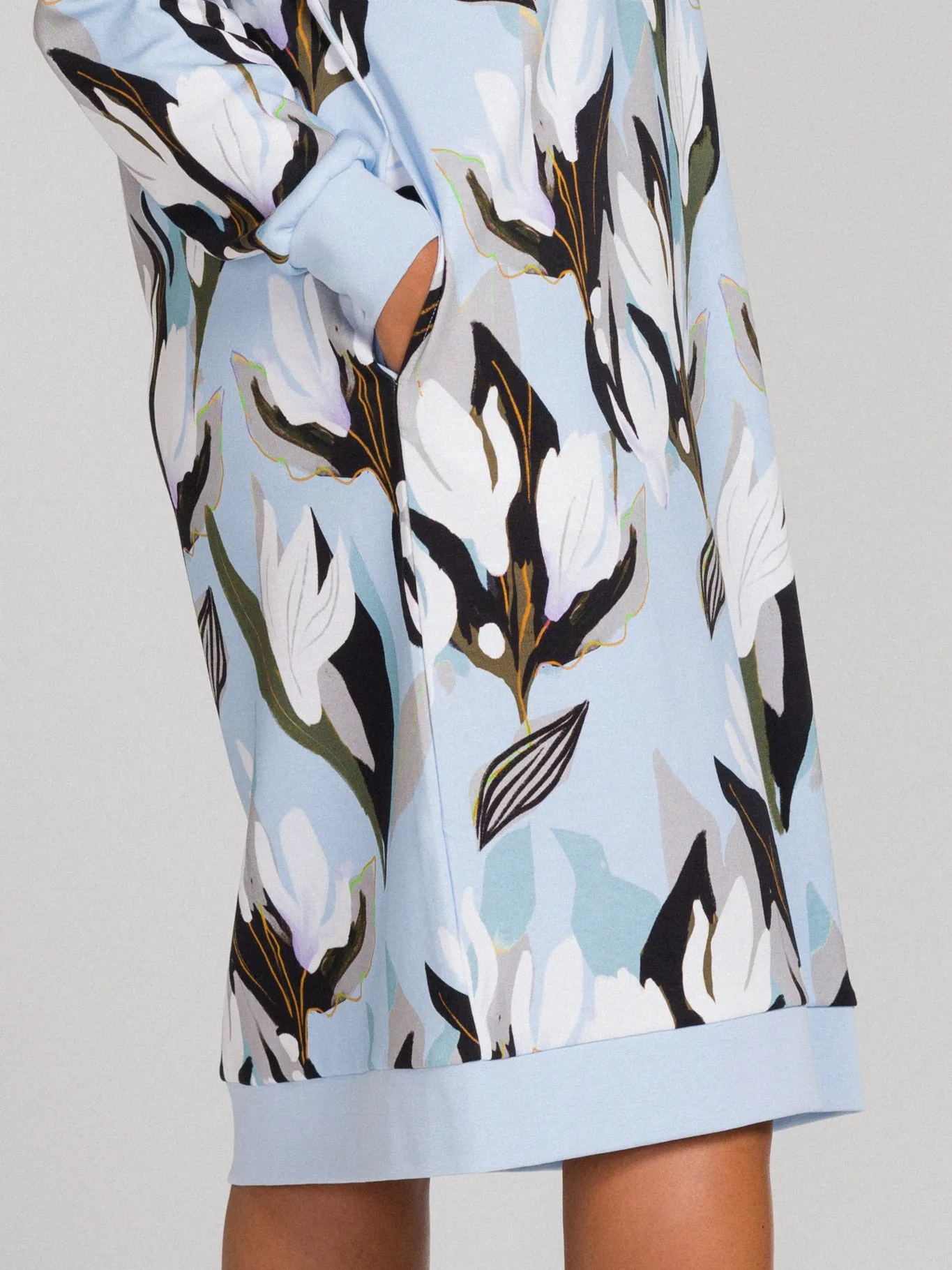 Tina Dress Flowertile Blue